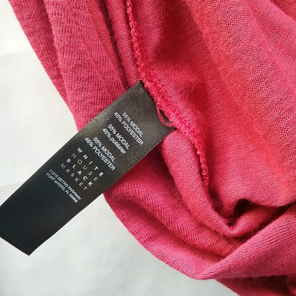 White House Black Market Pink Back-less Top XS - Picture 6 of 7